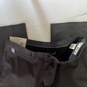 Haggar Flat Front Classic Fit Premium No Iron Khaki